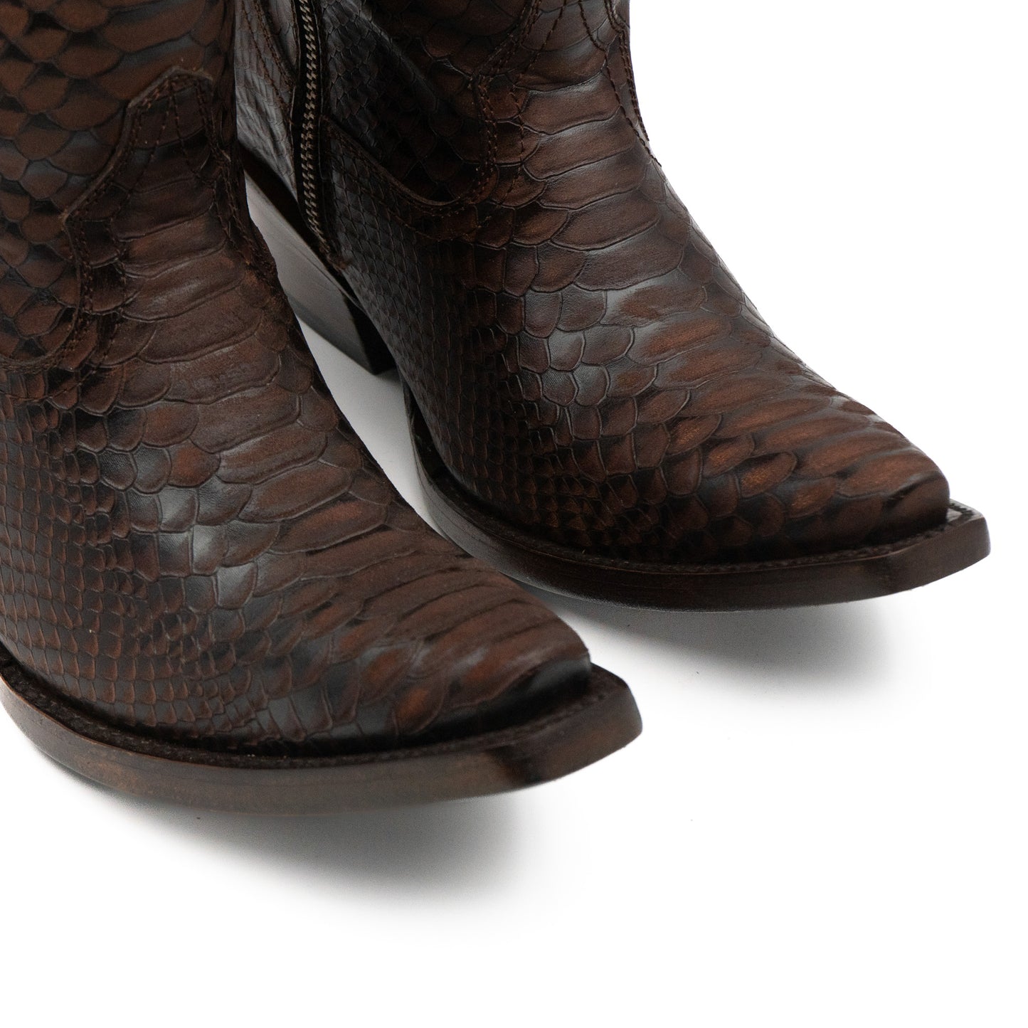 Bota imitación de pitón