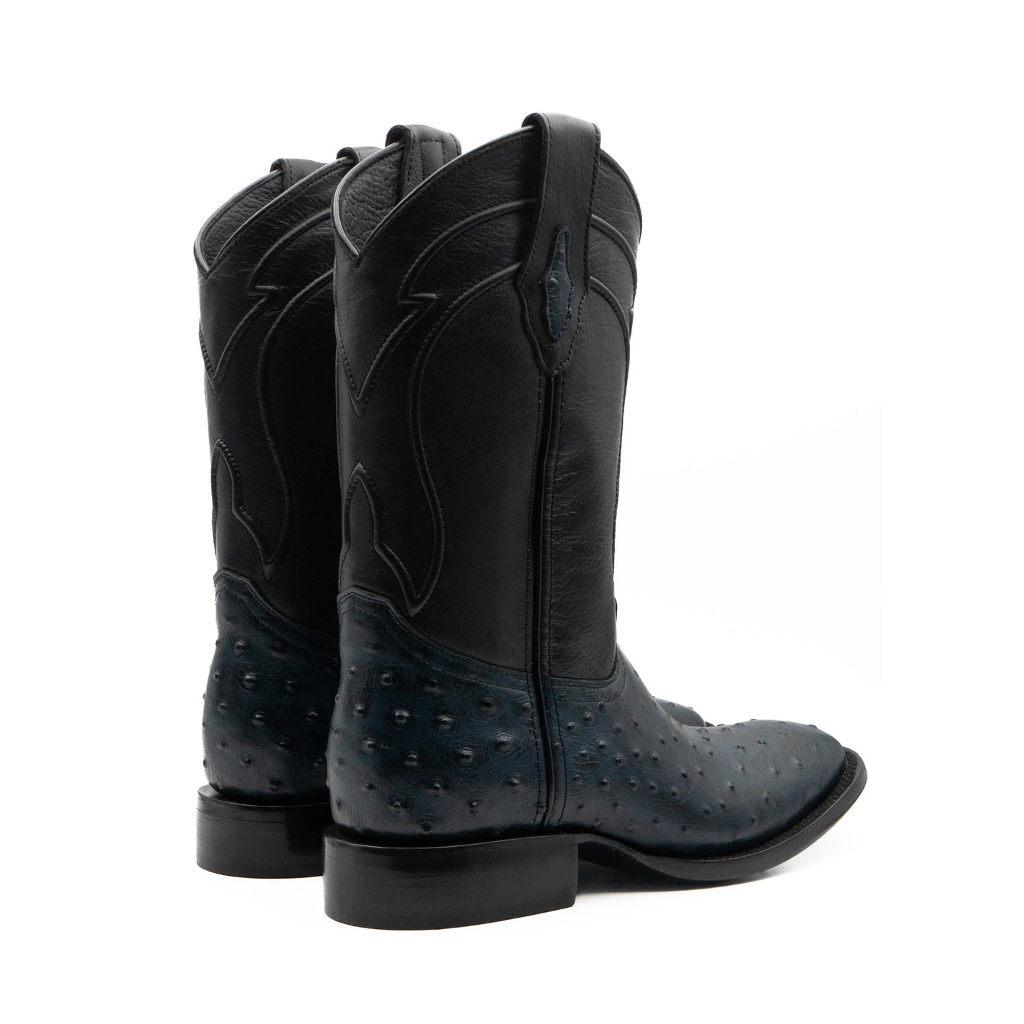 Bota con Grabado de Avestruz