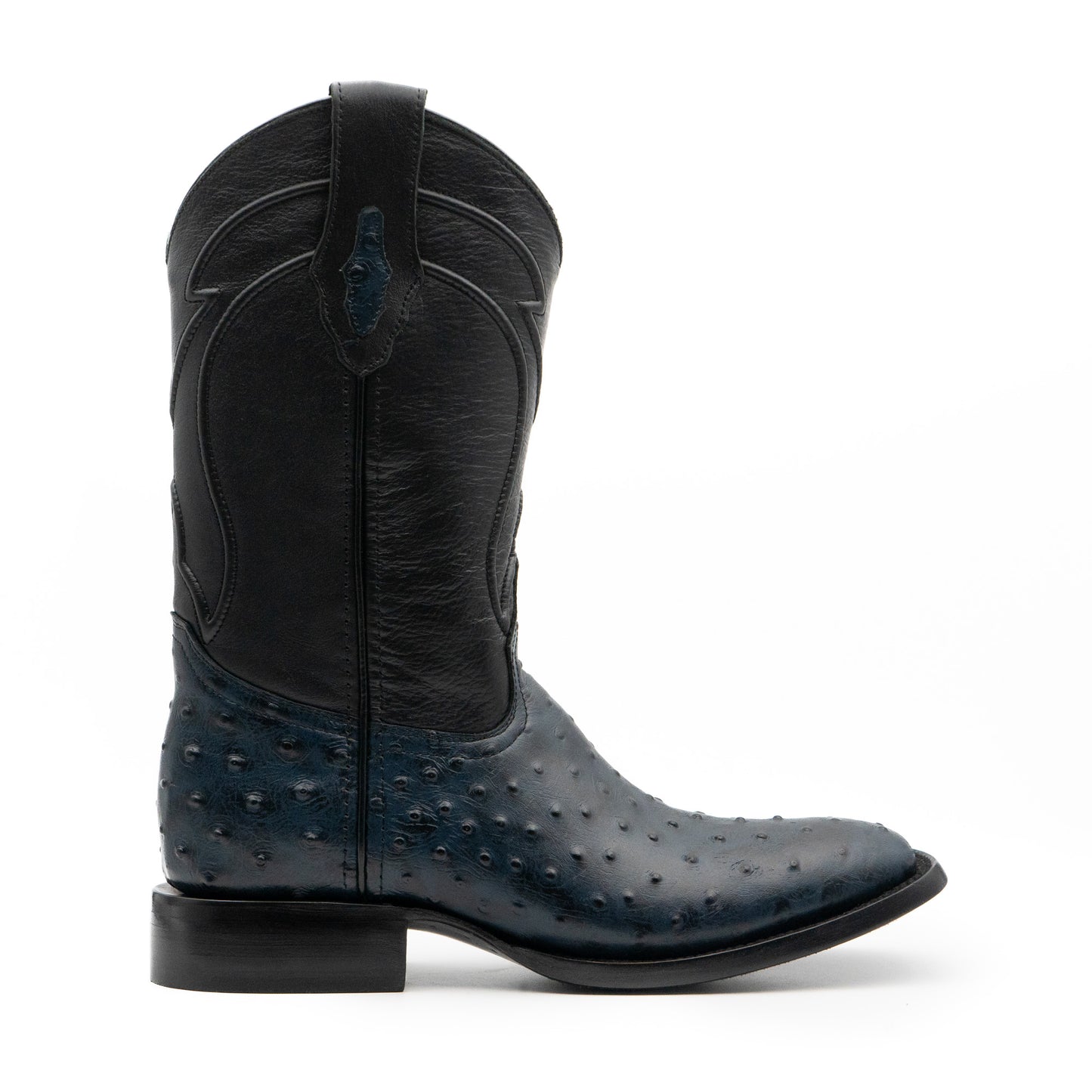 Bota con Grabado de Avestruz