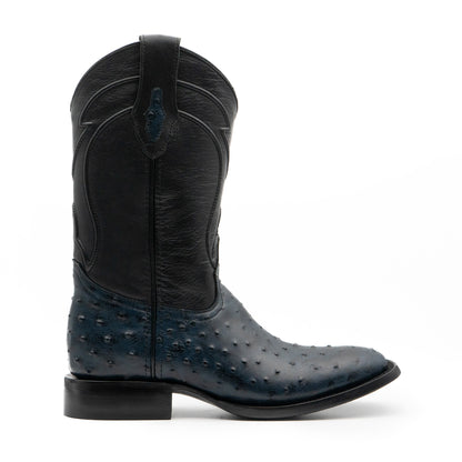 Bota con Grabado de Avestruz